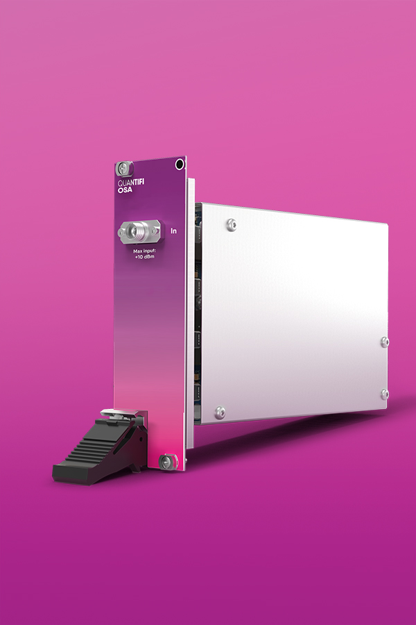 Quantifi Photonics PXI optical spectrum analyzer